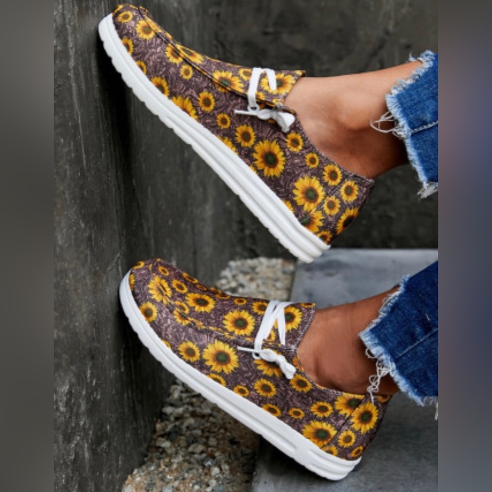 Sunflower slip-ons